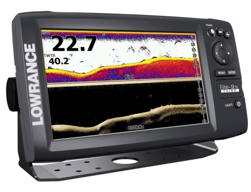 Lowrance Elite 9x CHIRP HDI Fish finder Dual Imaging c/w Hybrid Transducer Obsolete units